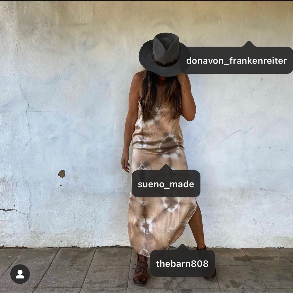 Custom silk sueno dress